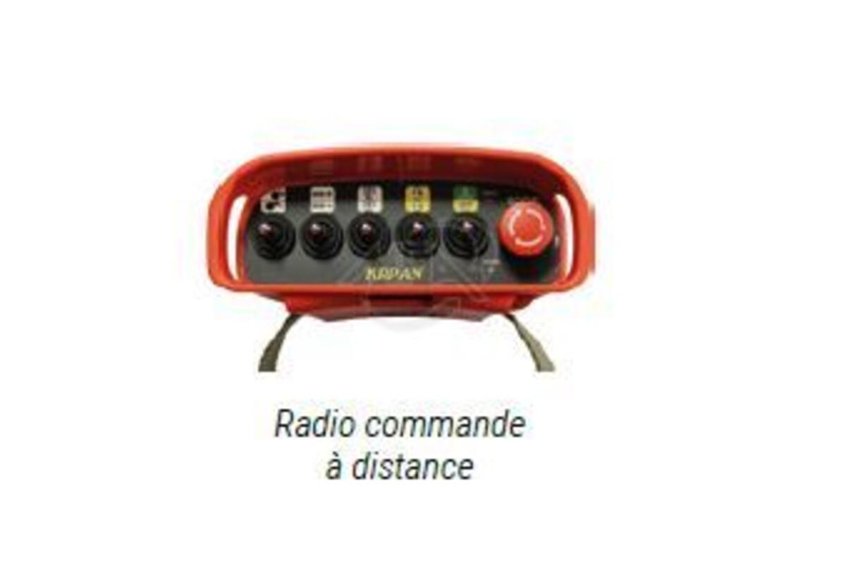 TREUIL Electrohydraulique KRPAN GL+ Poulie & roulement Hydraulique AVEC RADIO